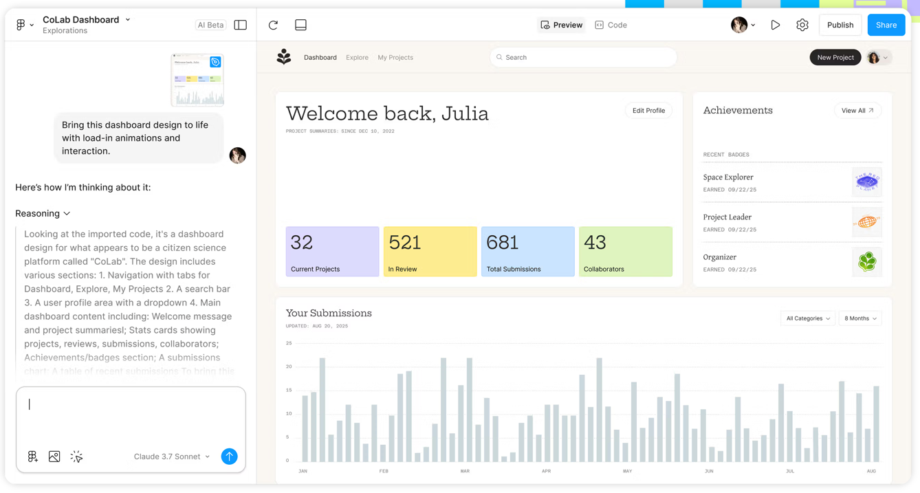 Figma Make - AI 기반 프로토타입 생성 도구