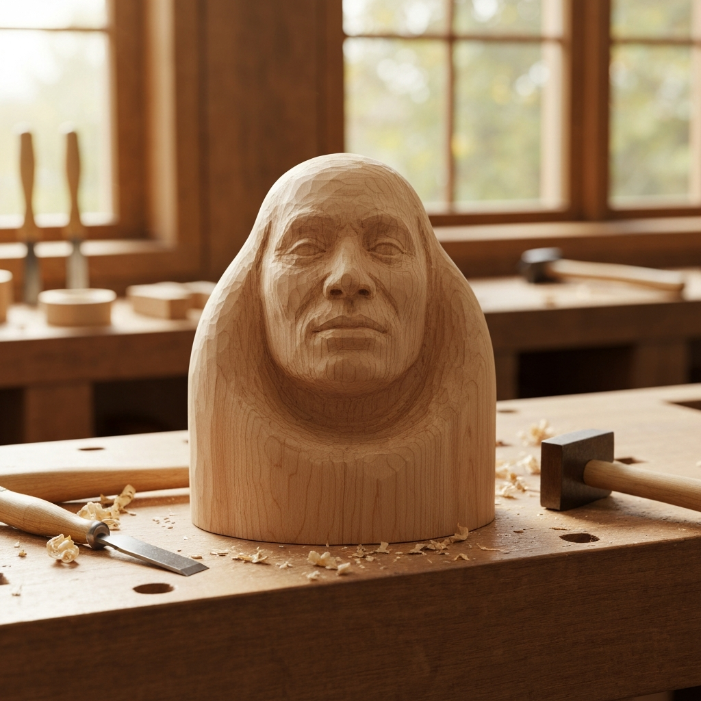 Imagen 4 - Wood Carving / Realistic / Craft