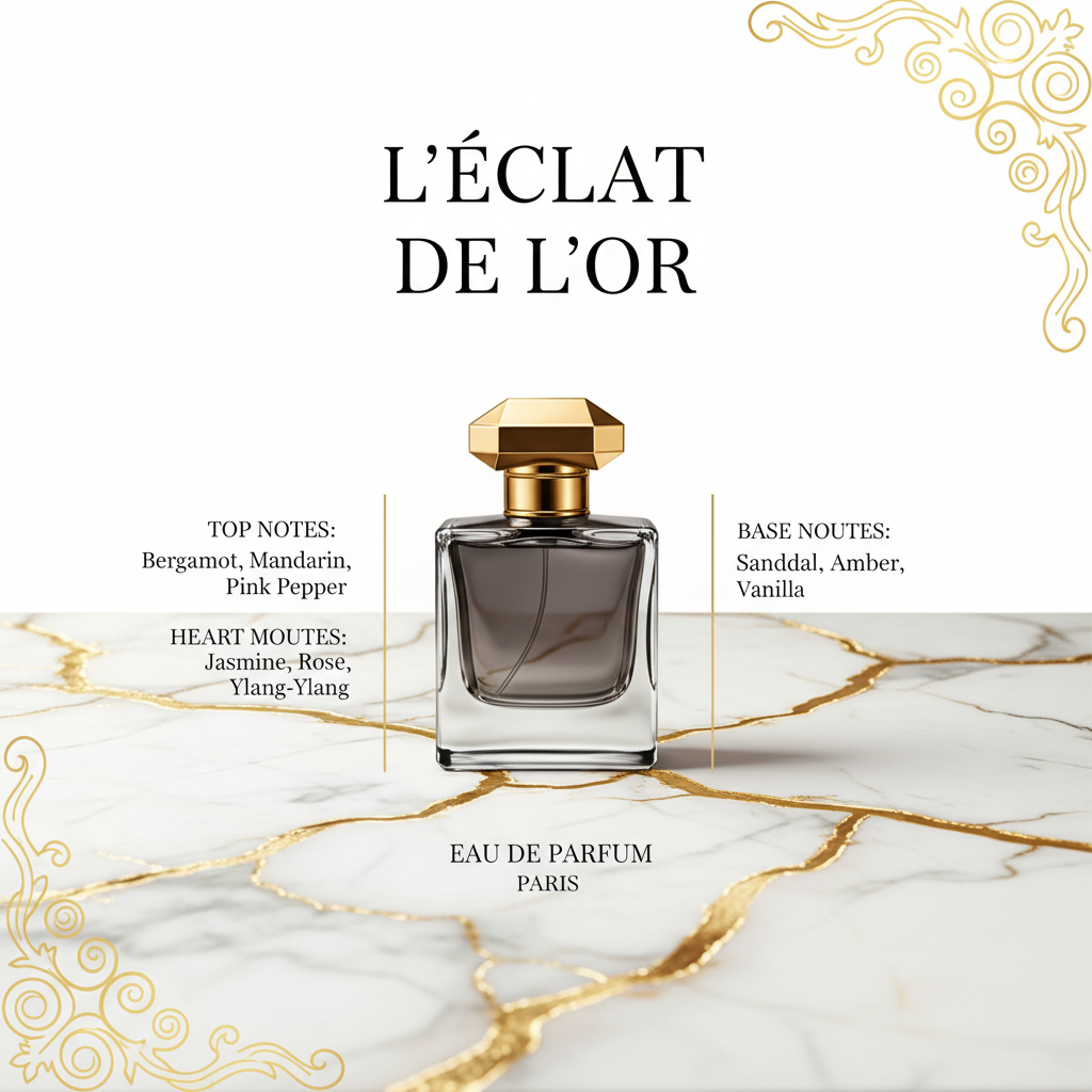 Gemini 2.5 Flash - Marble / White / Gold