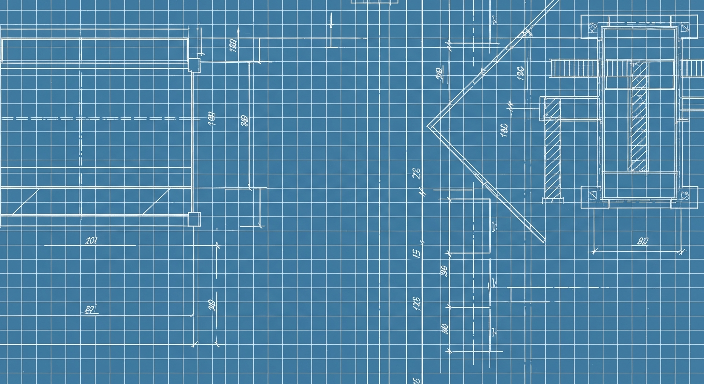 Imagen 4 - Blueprint / Technical / Grid