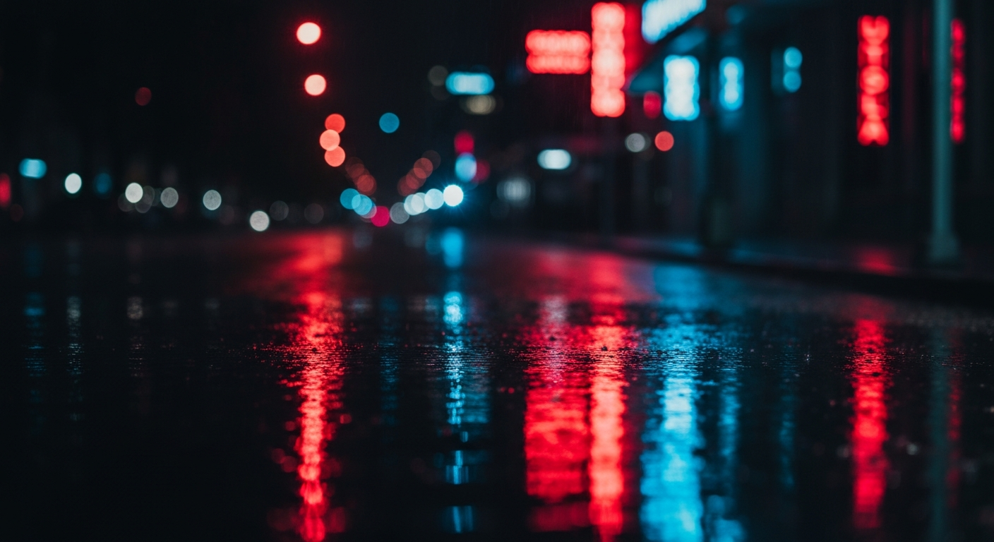 Imagen 4 - Neon / Night / Rain