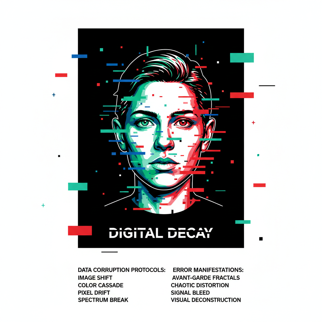 Gemini 2.5 Flash - Glitch Art / Noise / Distortion