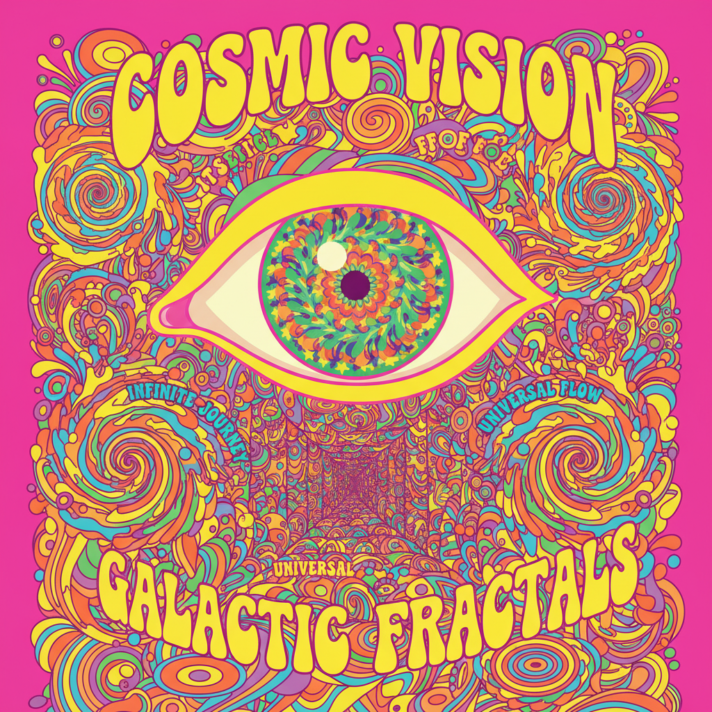 Gemini 2.5 Flash - Psychedelic 60s