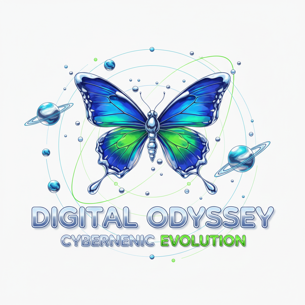 Gemini 2.5 Flash - Y2K / Chrome / Liquid metal