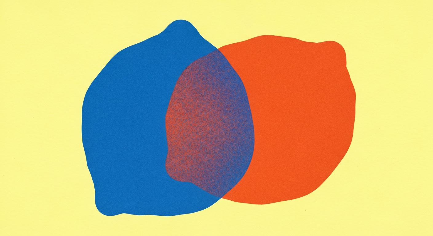 Imagen 4 - Risograph / Blue / Red