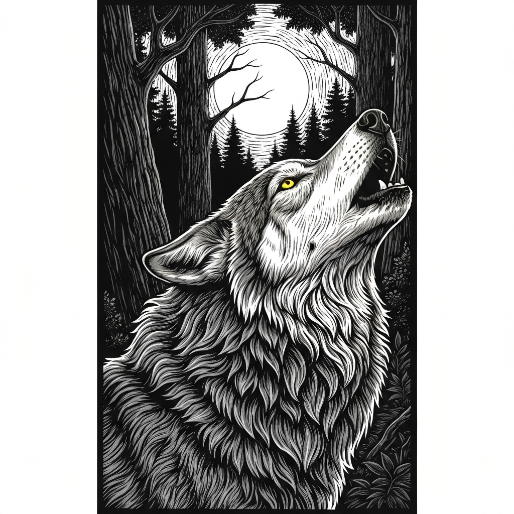 Imagen 4 - Woodcut / Linocut