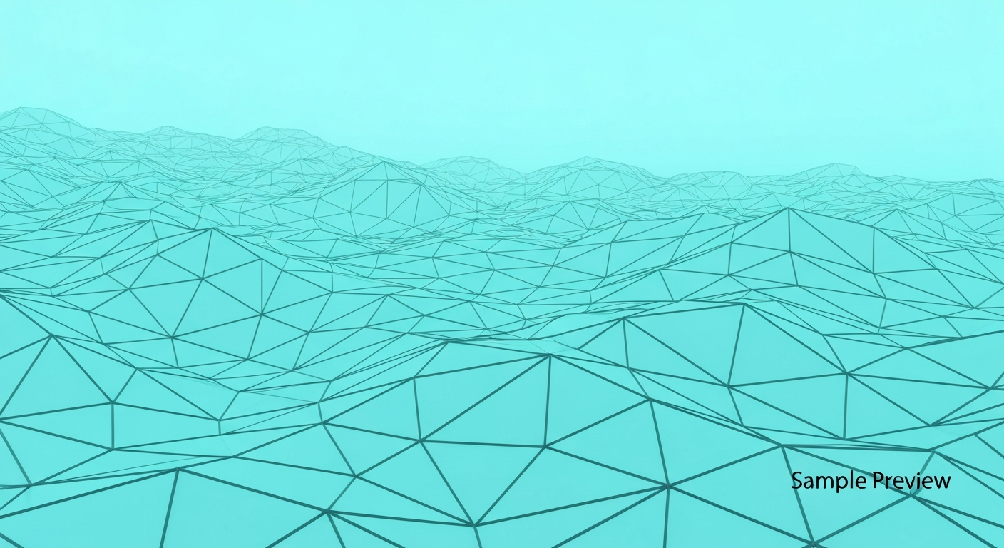 Imagen 4 - Low Poly / Water / Blue