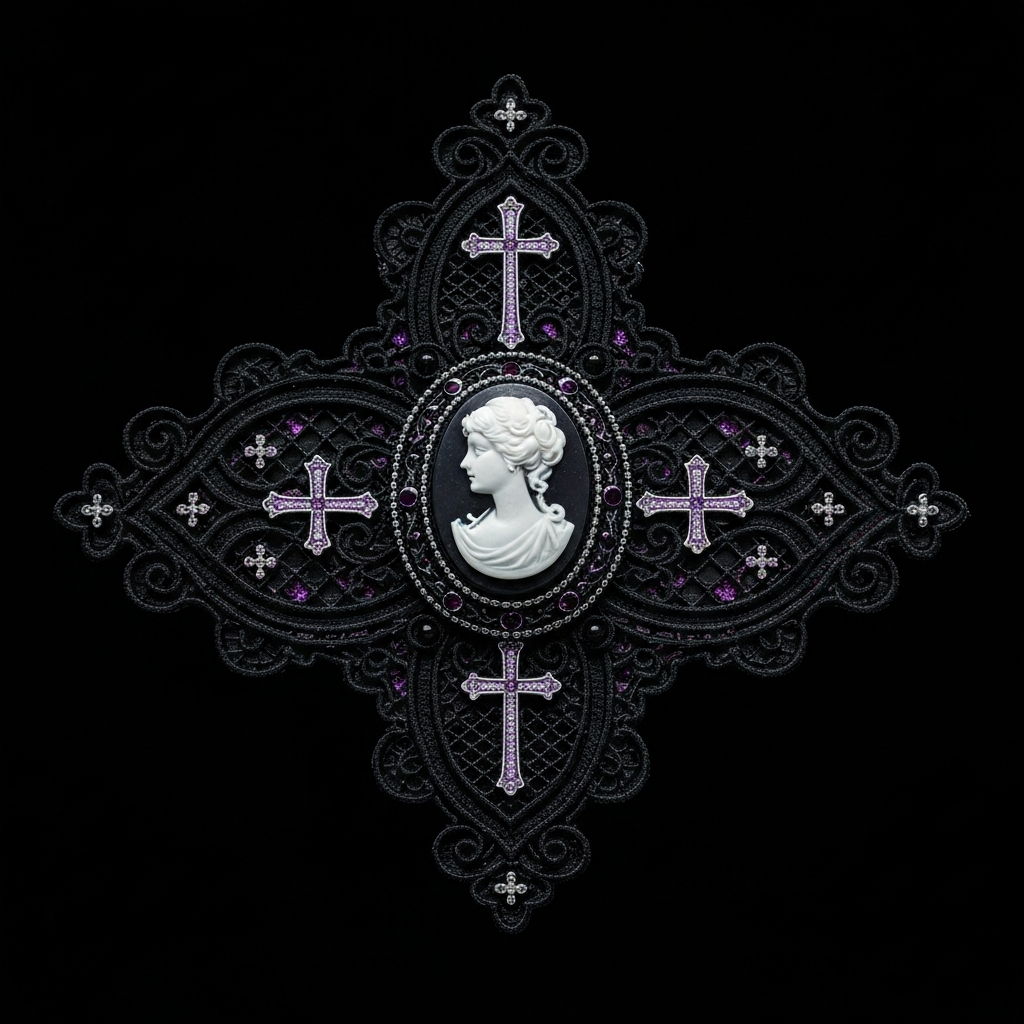 Imagen 4 - Gothic / Black / Lace