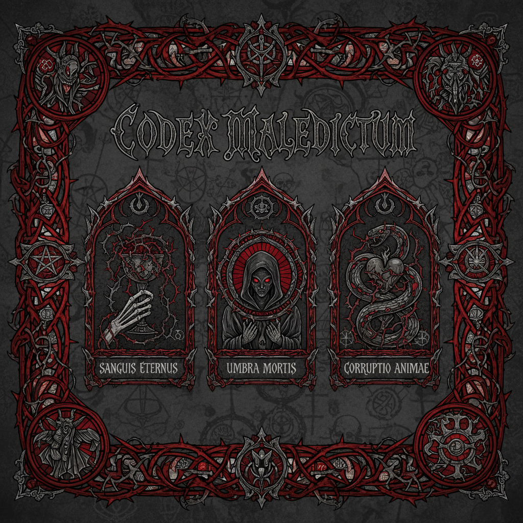 Gemini 2.5 Flash - Gothic / Blackletter / Dark