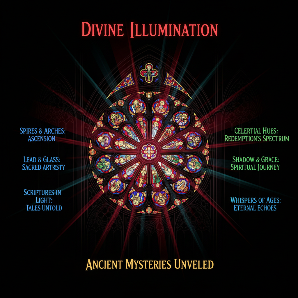 Gemini 2.5 Flash - Gothic / Stained Glass / Dark