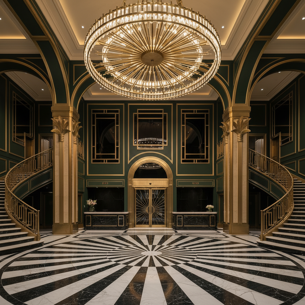 NB Basic - Art Deco / Gold Foil / Minimal