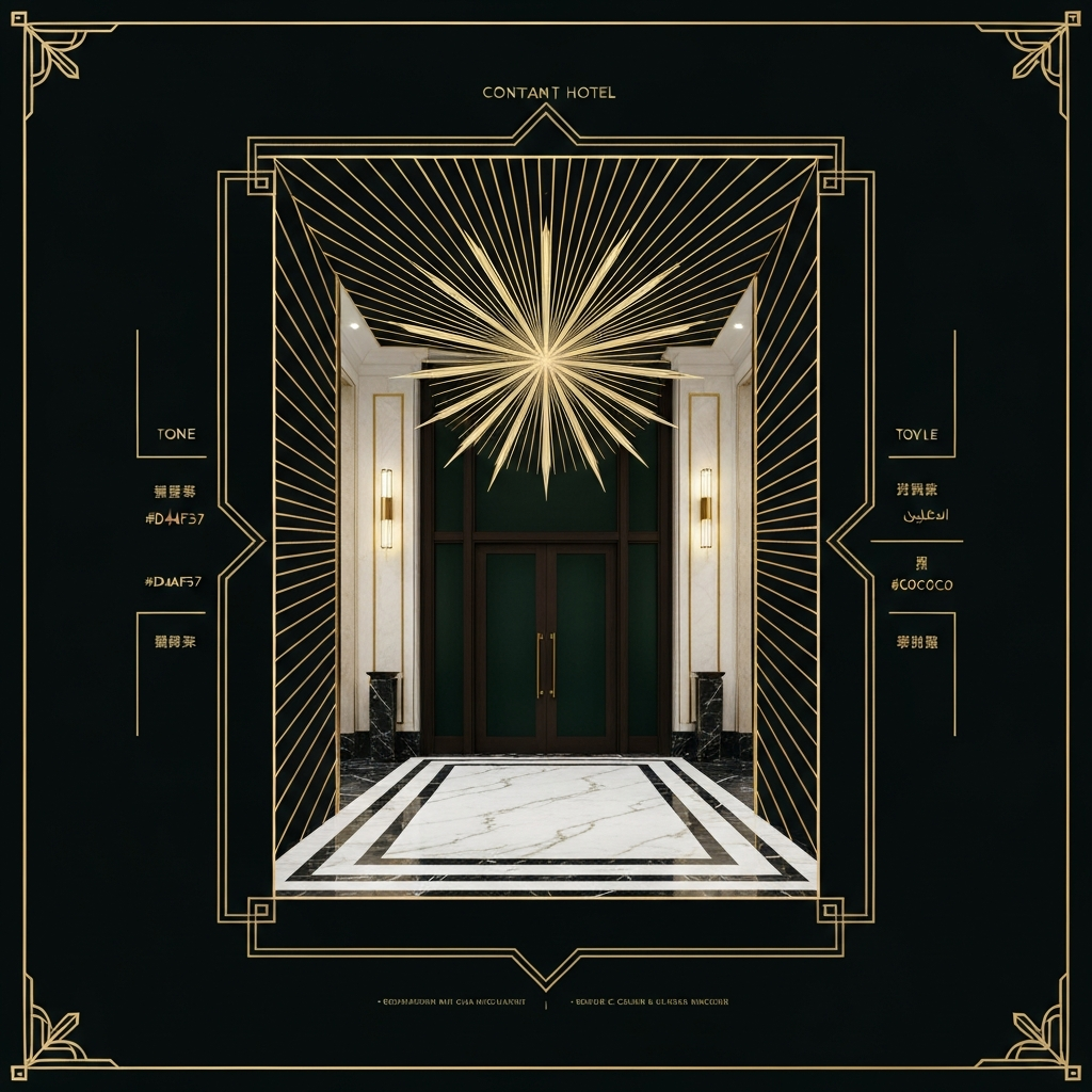 Imagen YAML - Art Deco / Gold Foil / Minimal