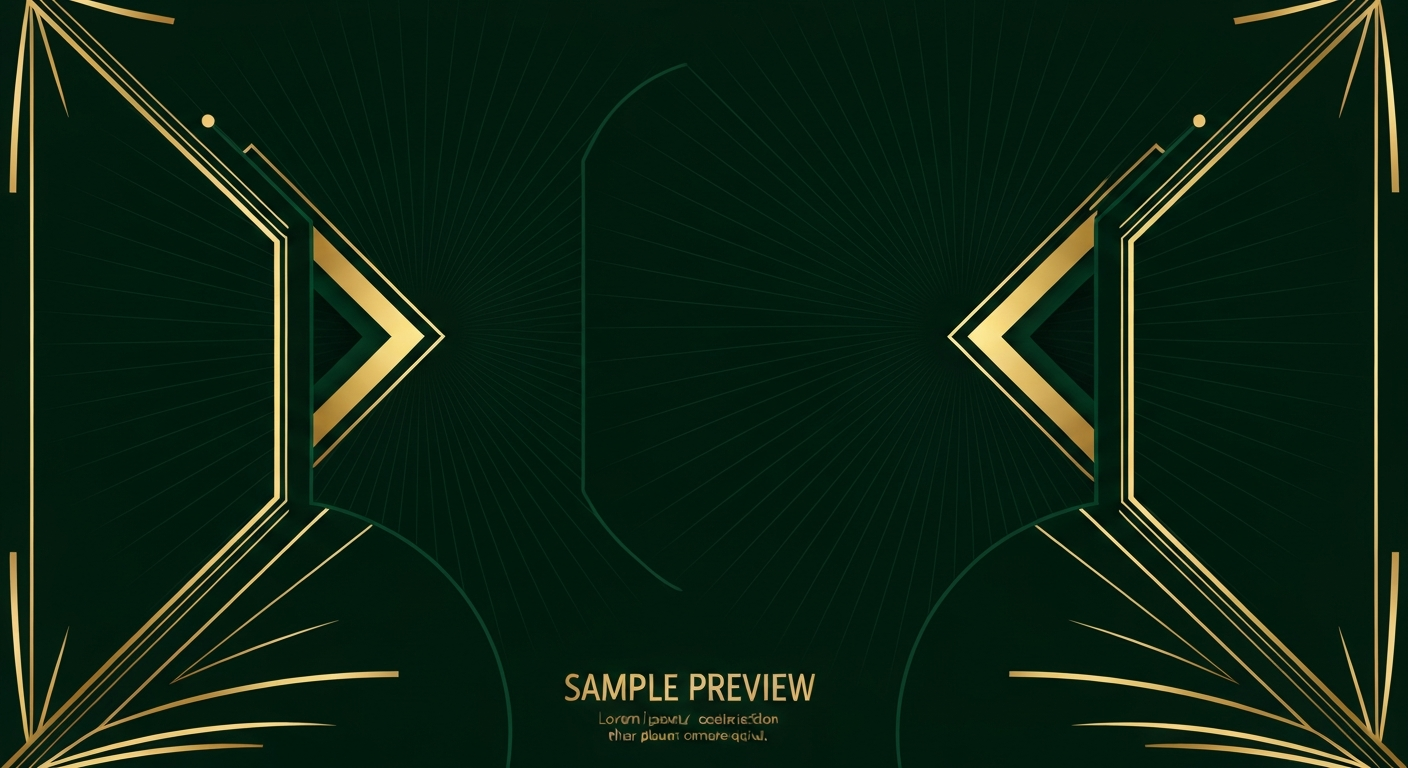 Imagen Basic - Art Deco / Gold Foil / Minimal