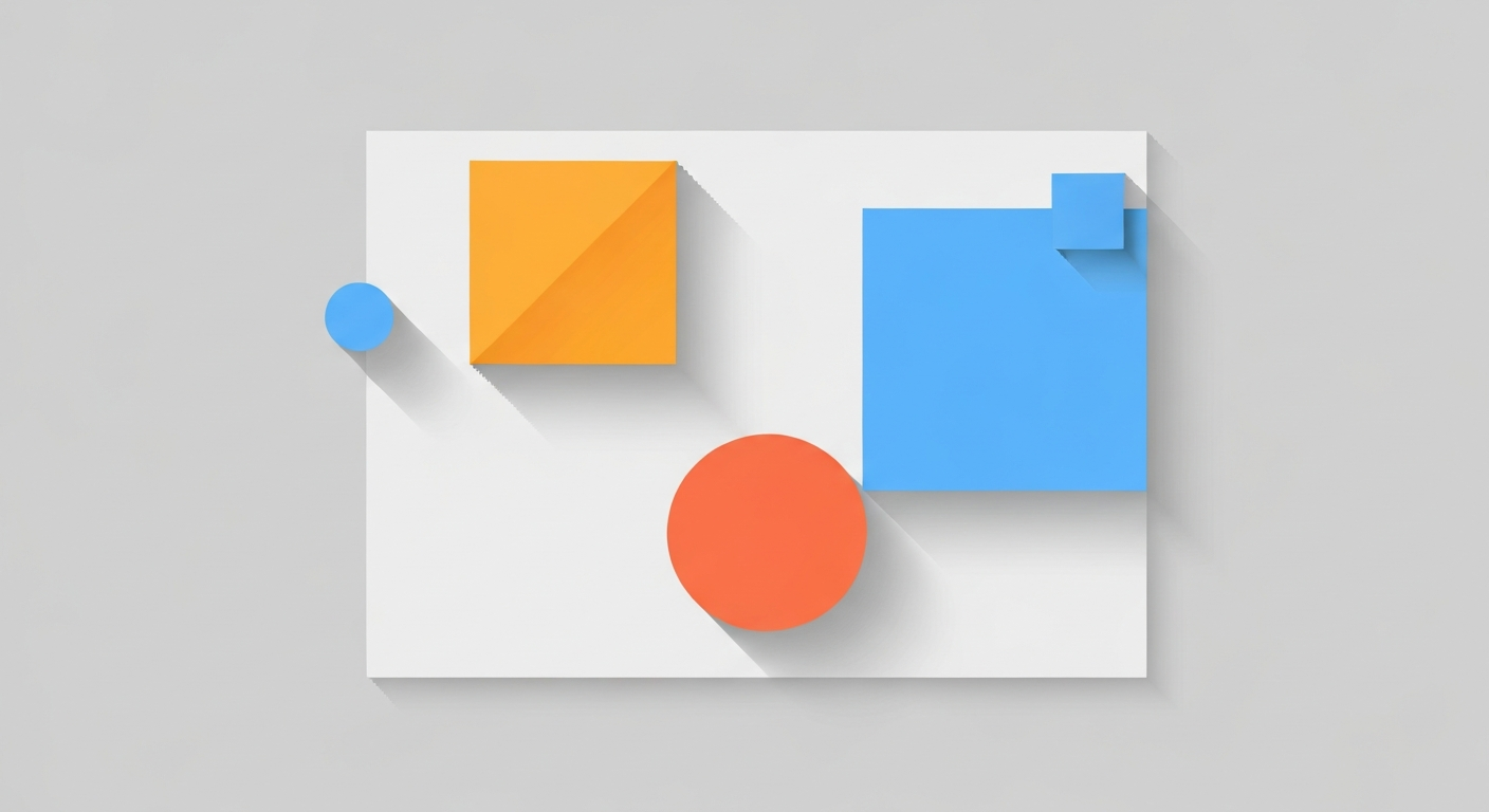 Imagen Basic - Flat illustration / Material design / Modern